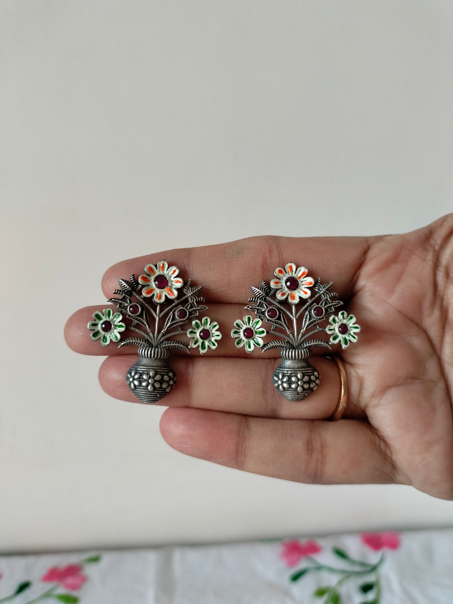 Flowerpot Earrings