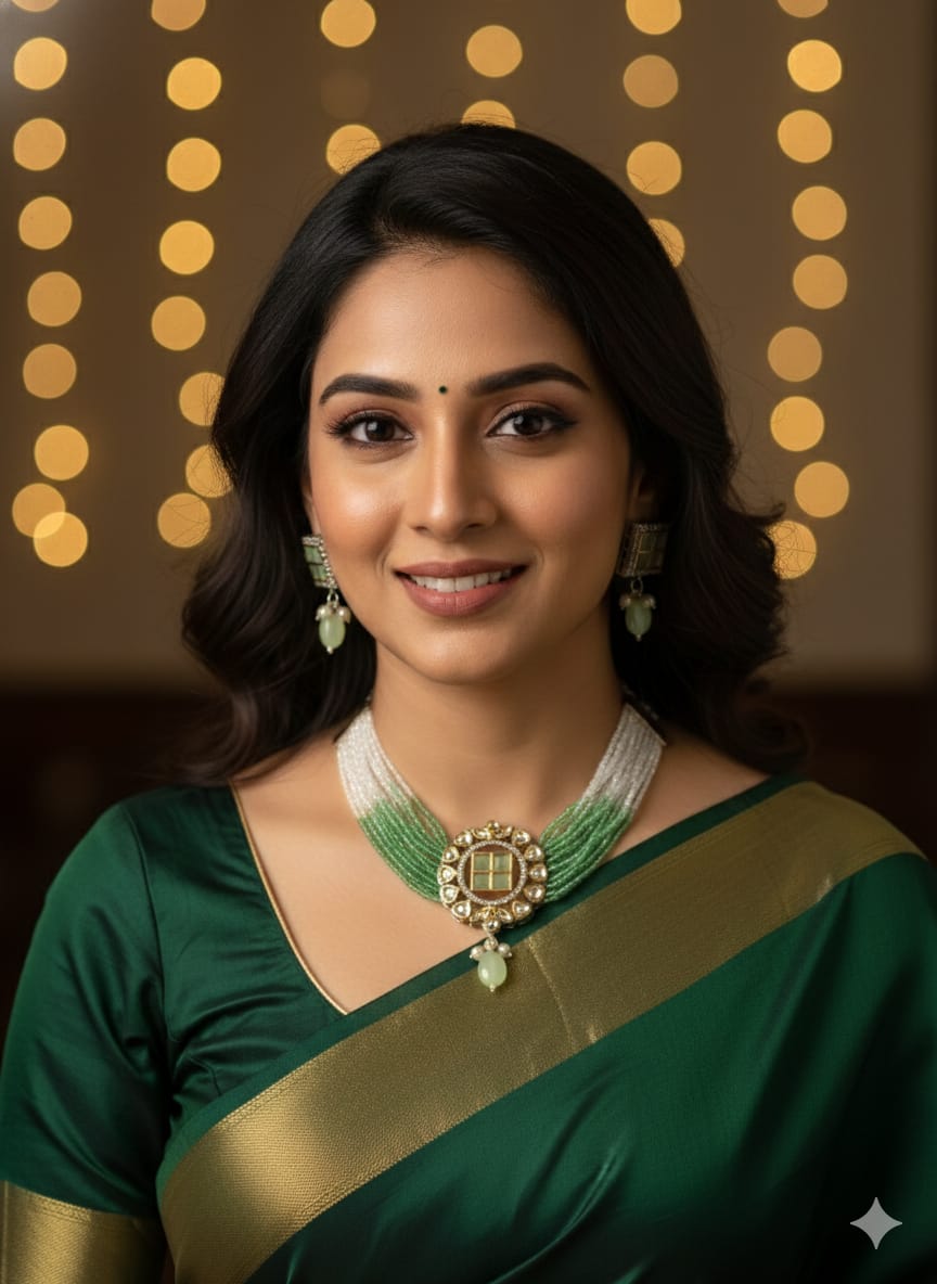 The Verdant Ombré Choker Set