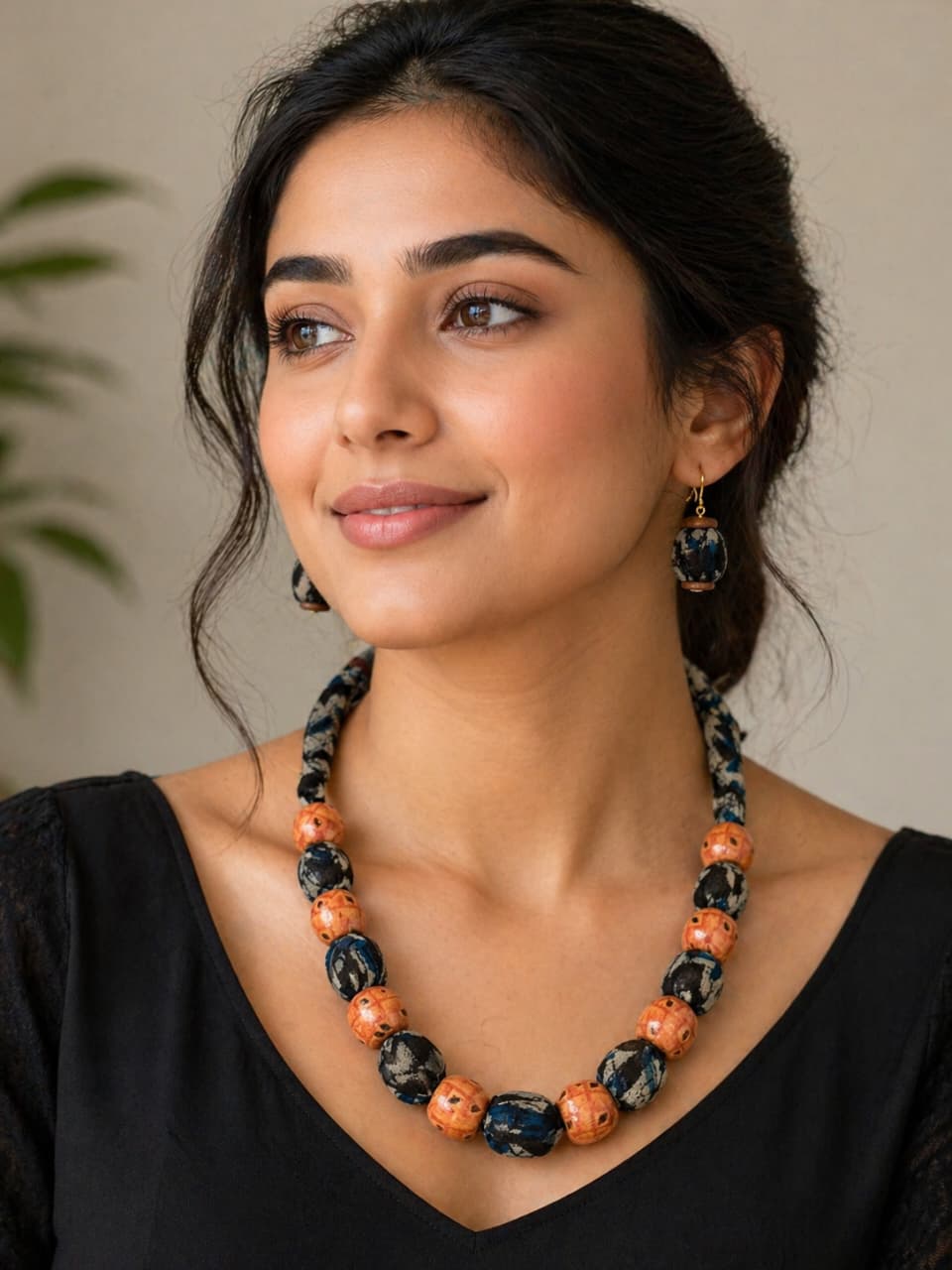 Ebony & Ochre Fabric-Wrap Set