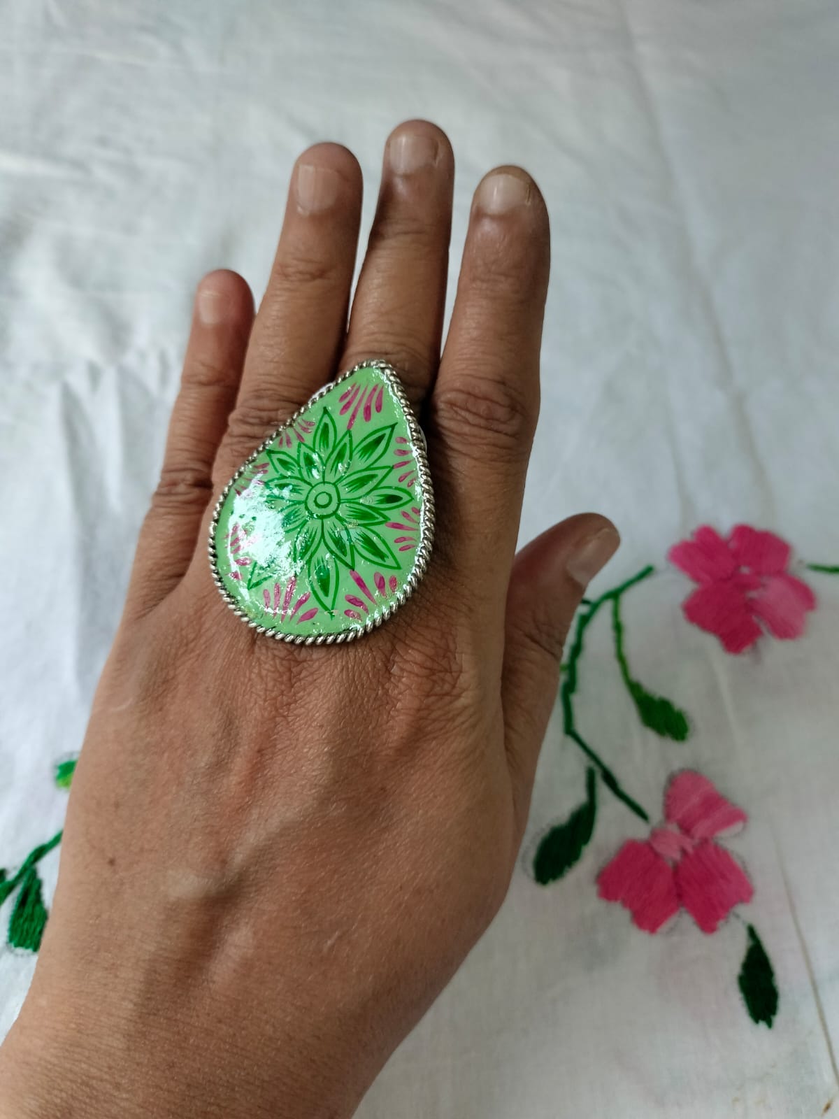 The Regal Ruby Sunburst Ring