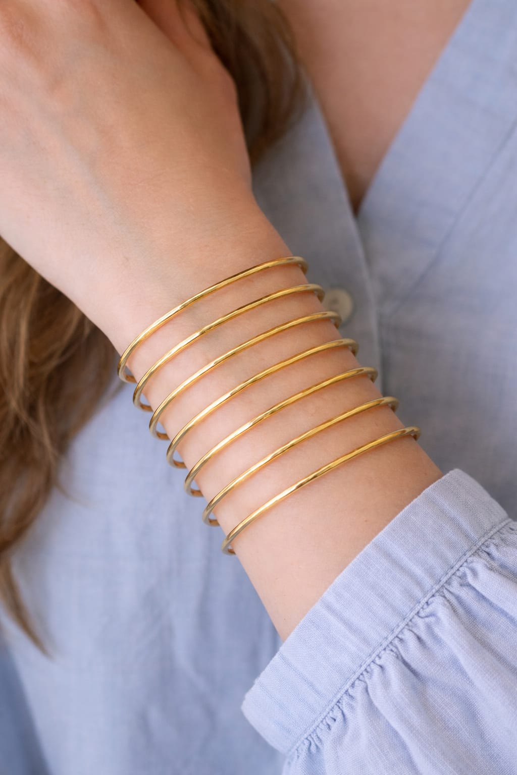 The Golden Horizon Cuff