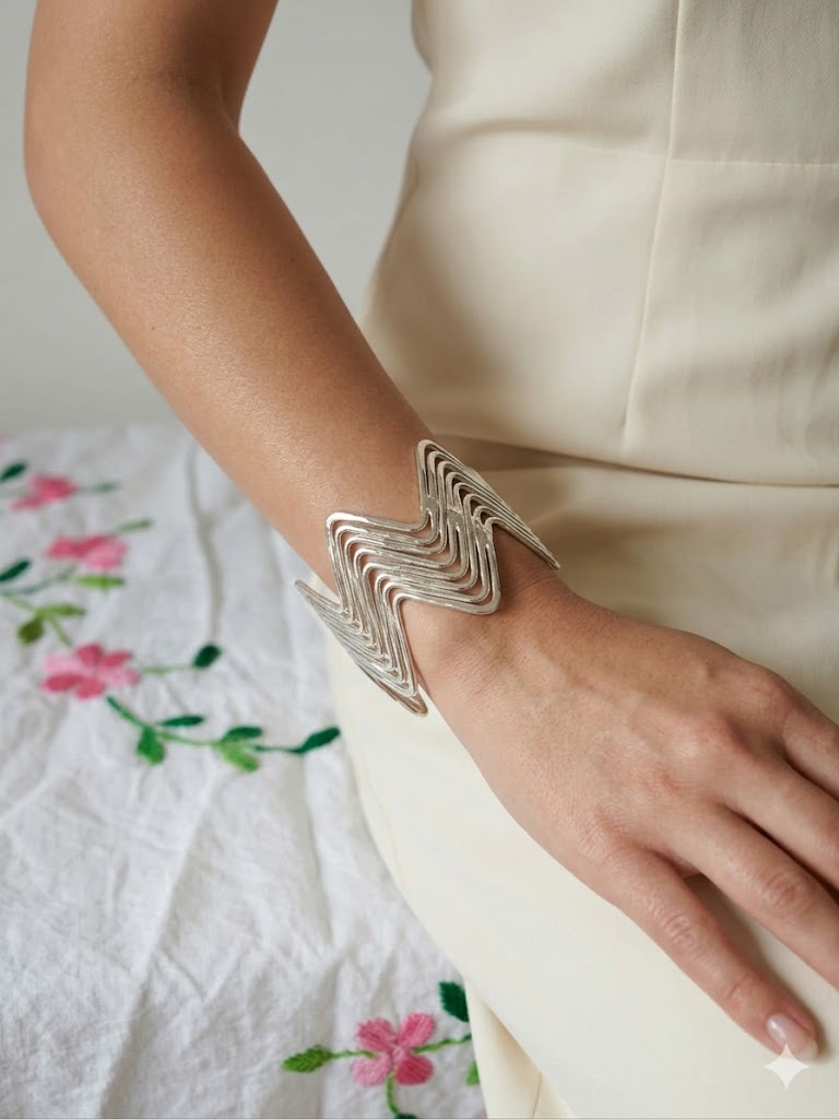 The Argent Peak Cuff