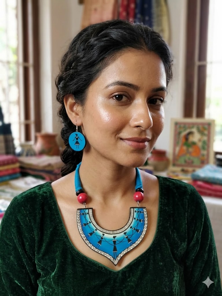 The Warli Unity Hand-Painted Set