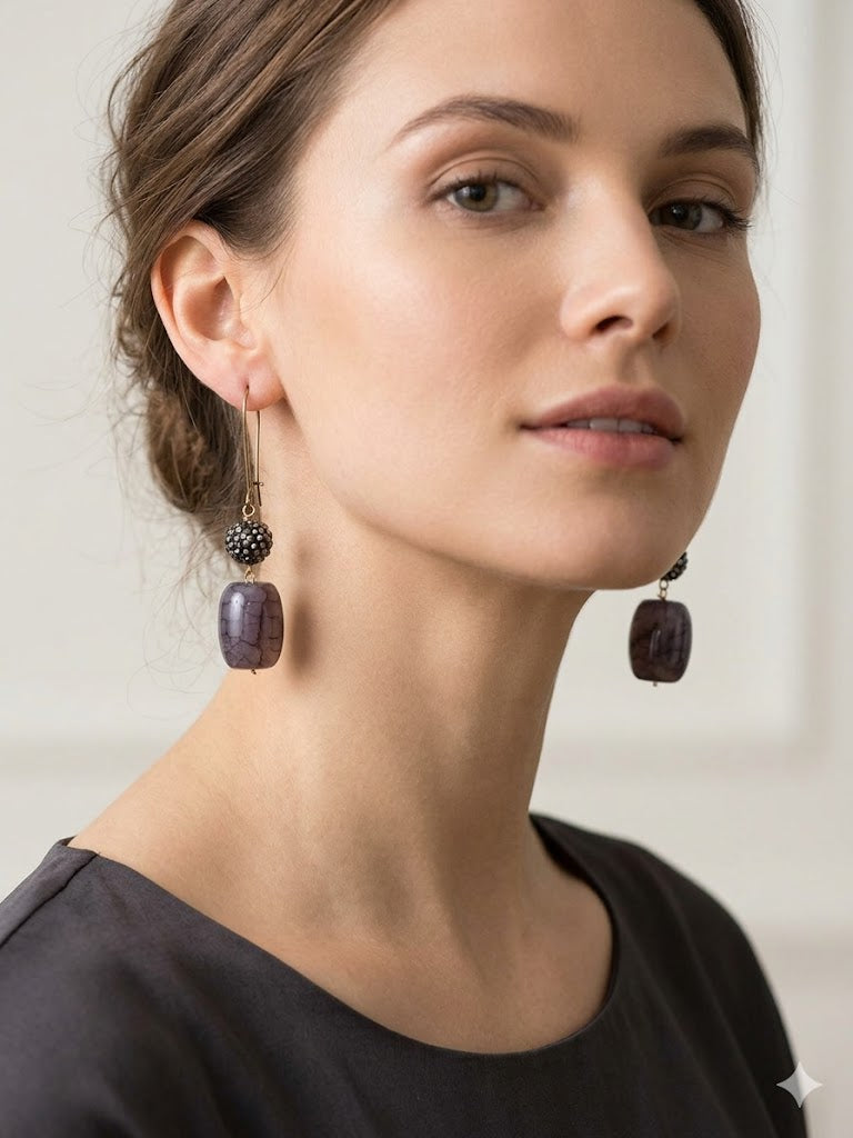 Twilight Marble & Pavé Drops