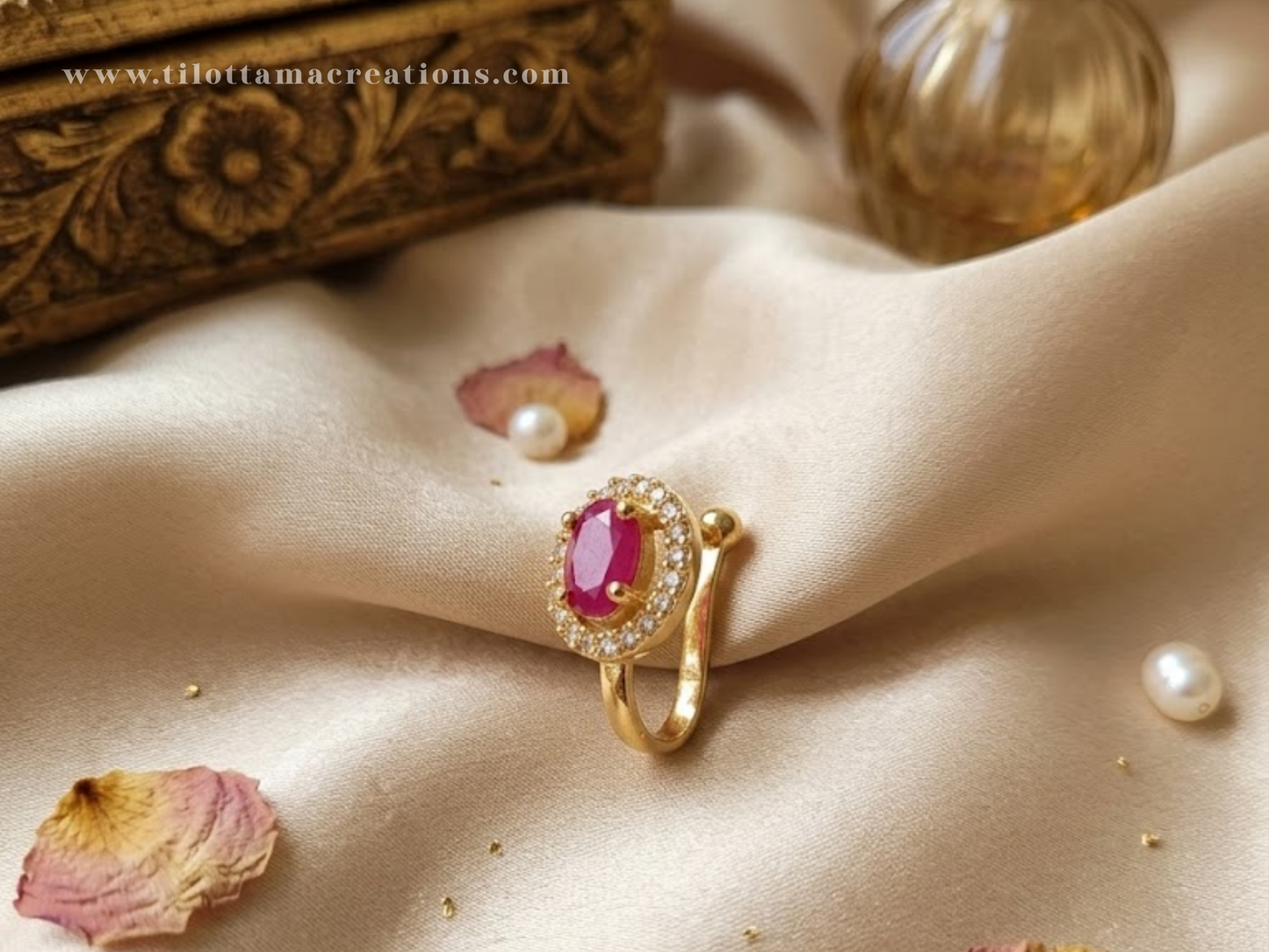 The Emerald Halo Nose Cuff