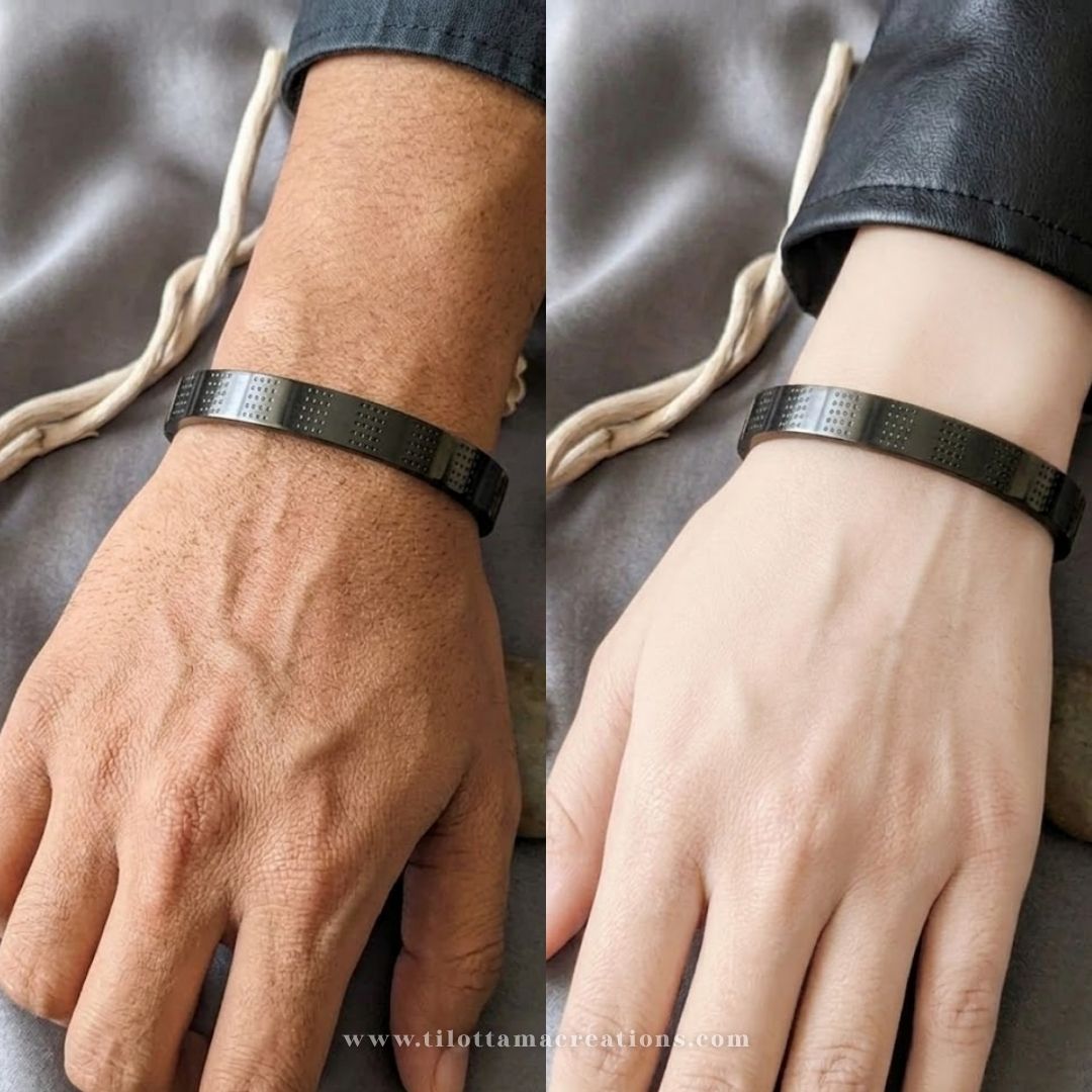 The Midnight Matrix Bangle