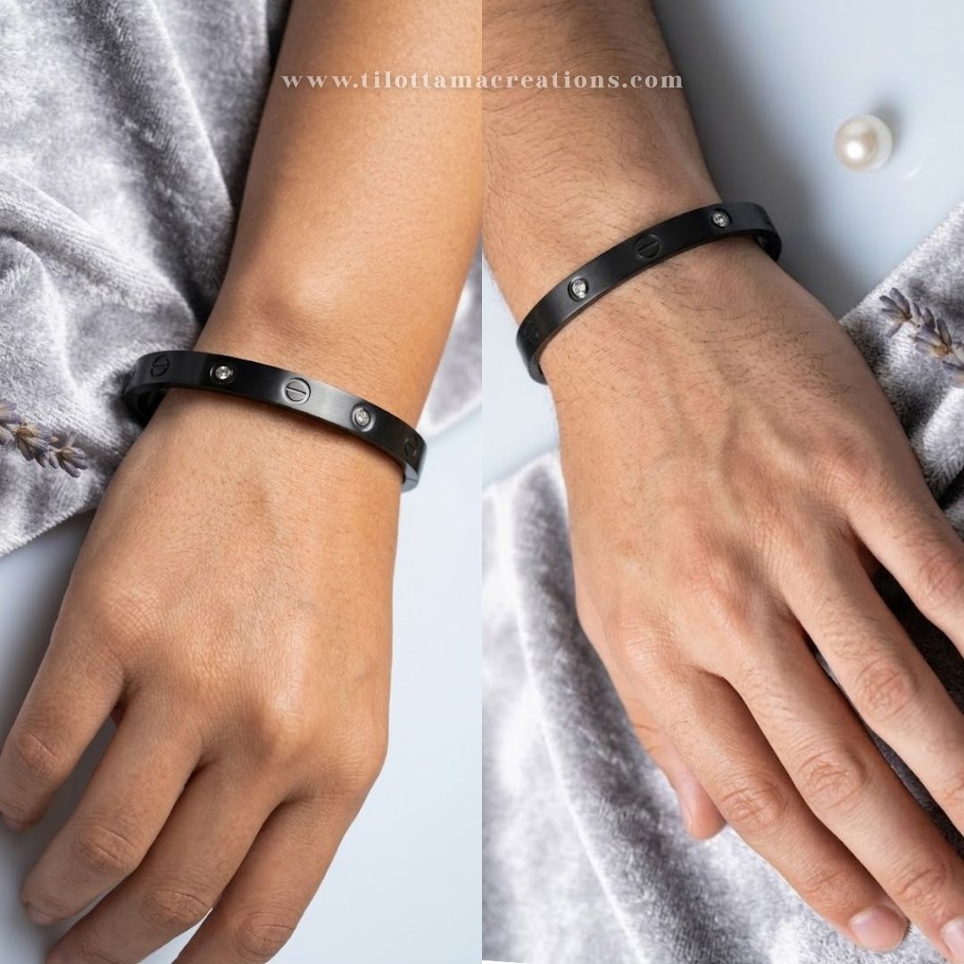 The Obsidian Nocturne Bangle