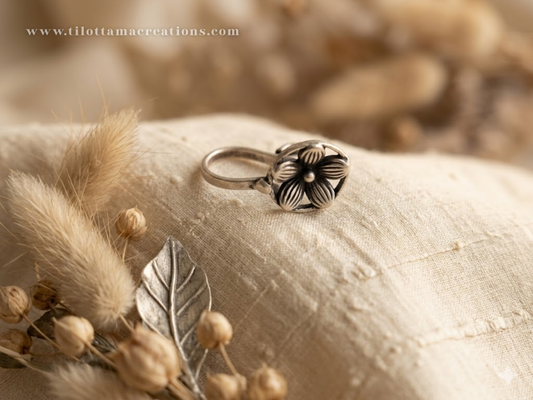 The Gulmohar Blossom Nose Cuff