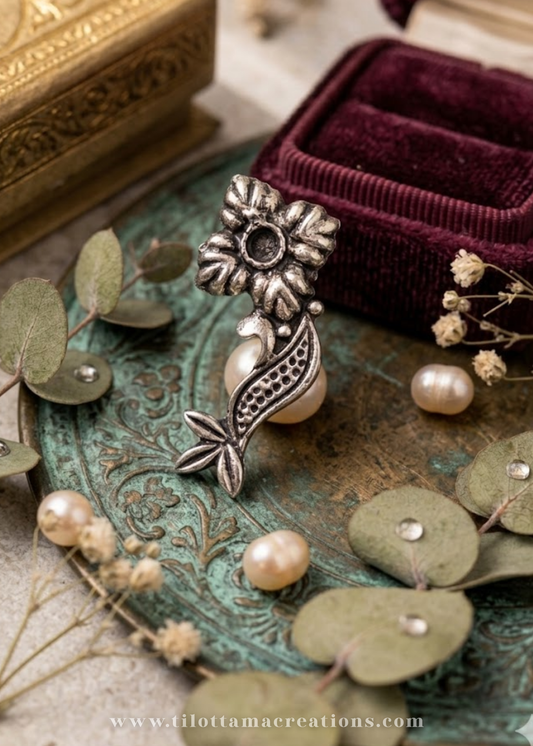 The Ganesha Bloom Nose Cuff