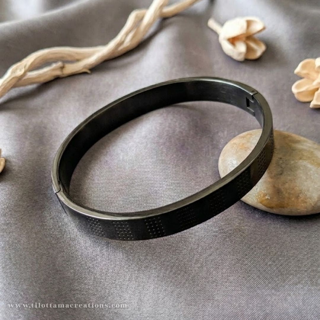 The Midnight Matrix Bangle
