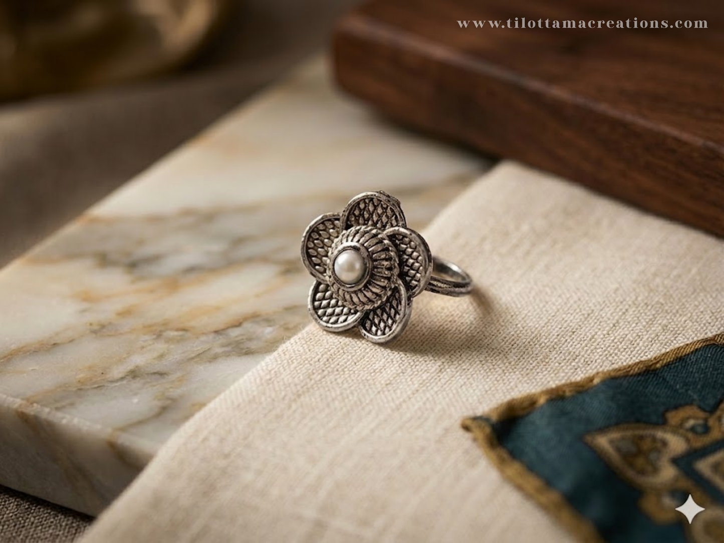 The Tarika Pearl Nose Pin