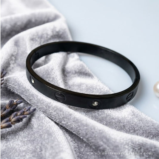 The Obsidian Nocturne Bangle