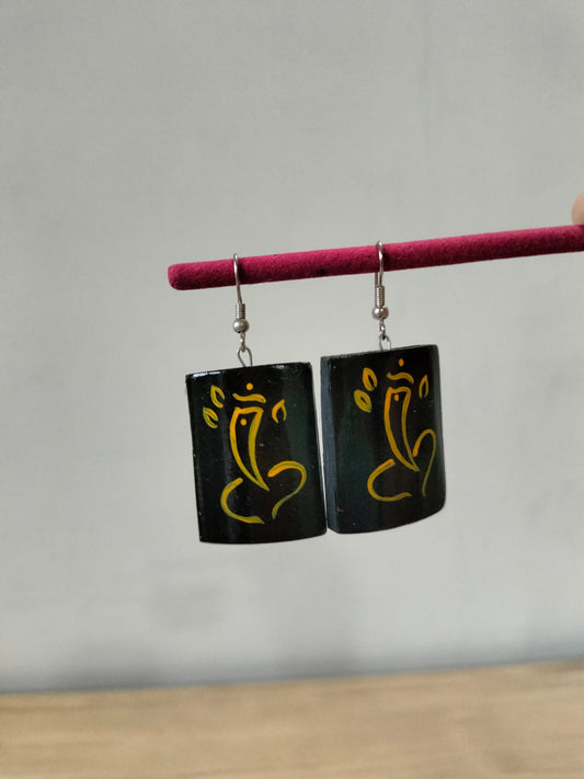 The "Divine Vinayaka" Hand-Beaded Drops