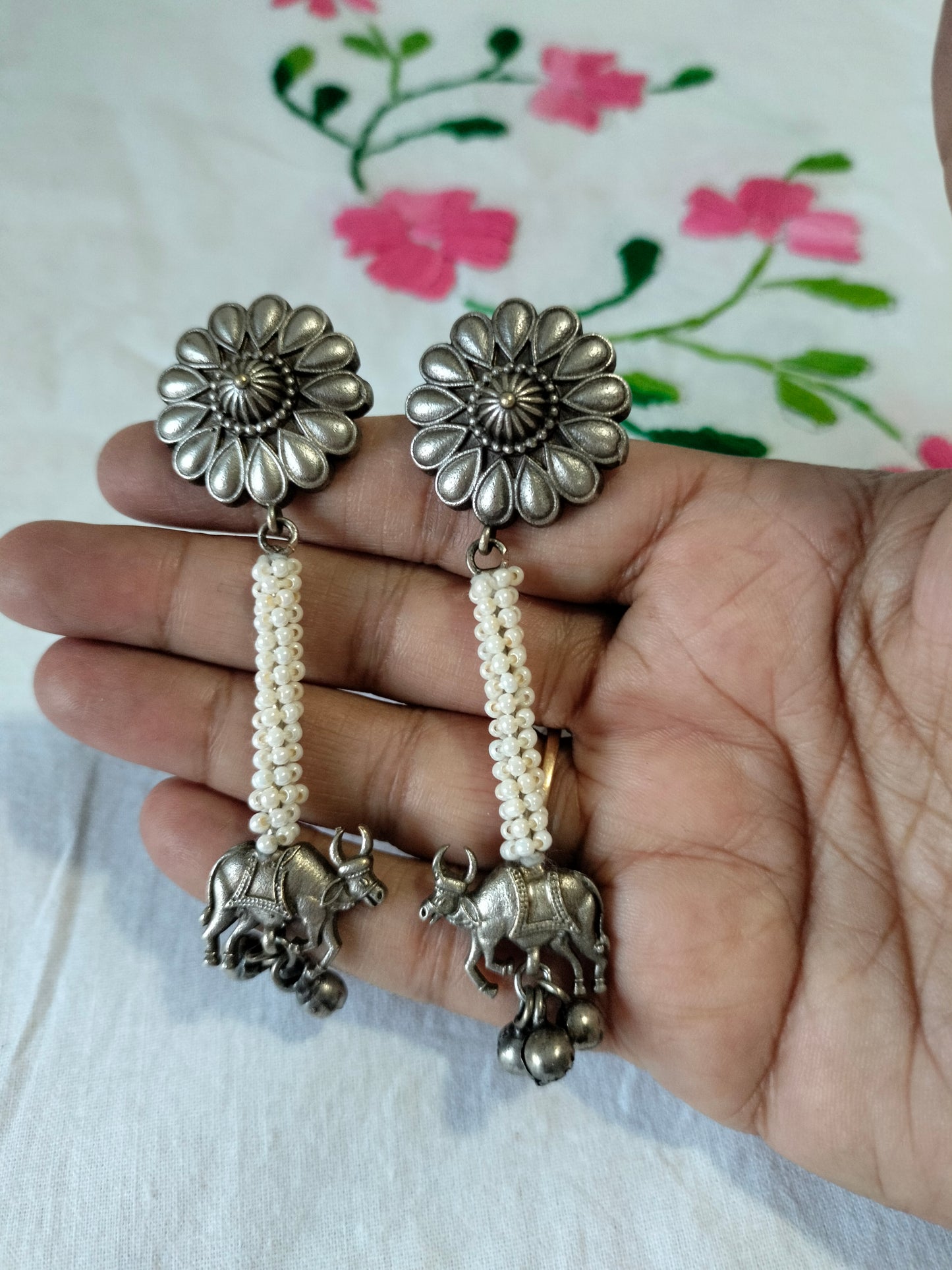 Ox Oxidize Earrings