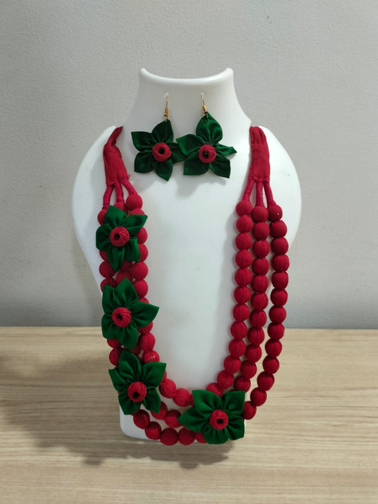 Fabric Bloom Set