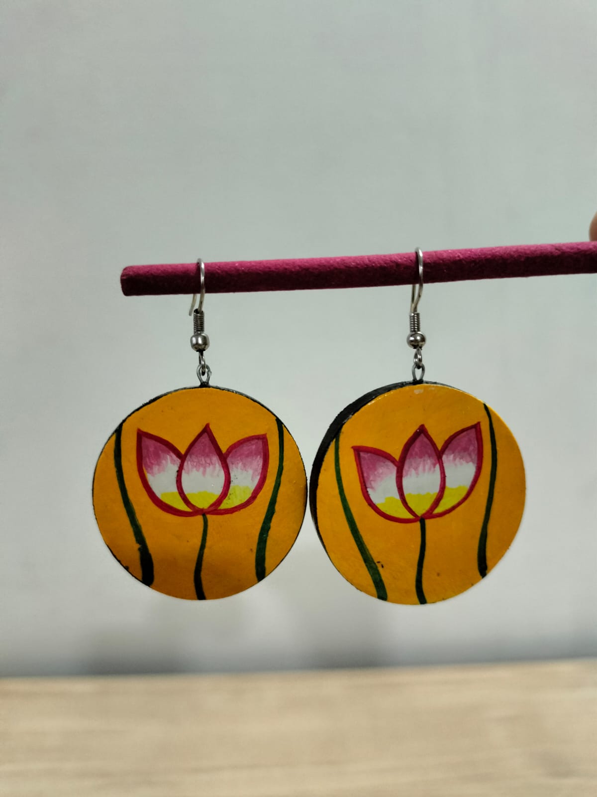 The "Marigold Meadow" Embroidered Studs