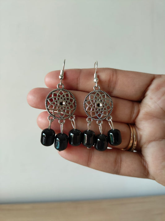 Midnight Mandala Onyx Drops