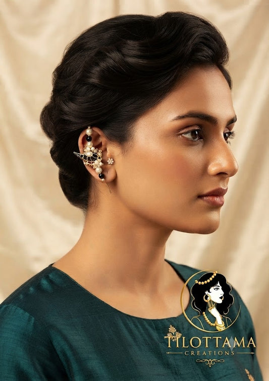 Celestial Pearl Ear Cuff