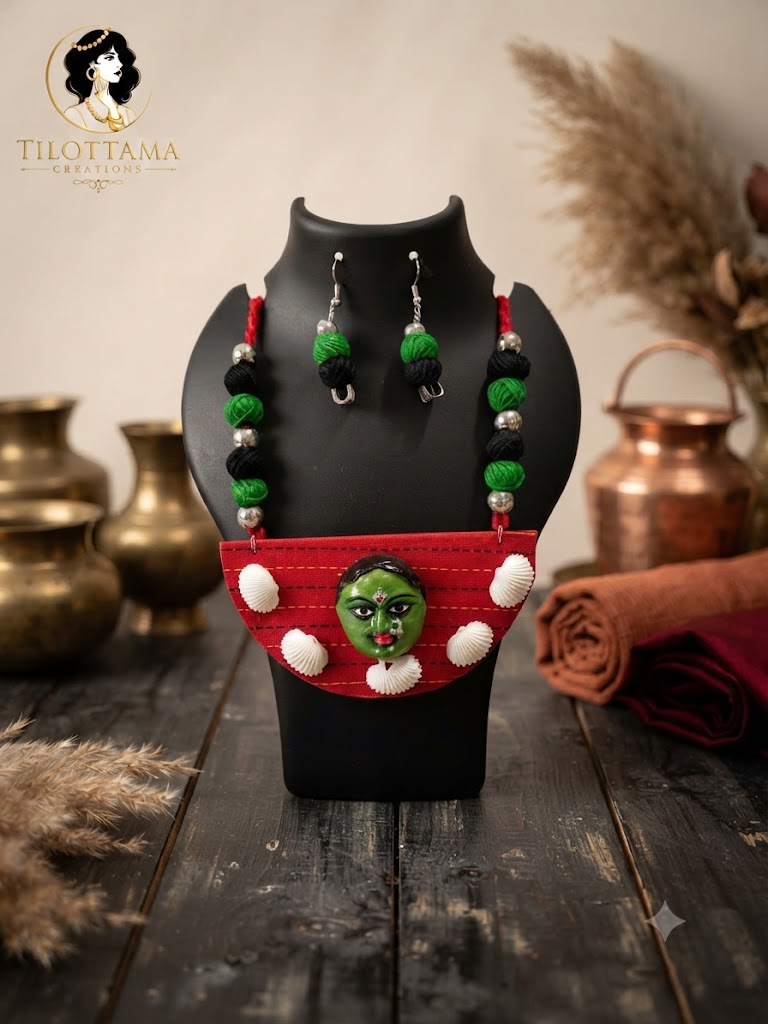 Tilottama Vibrant Goddess Statement Set