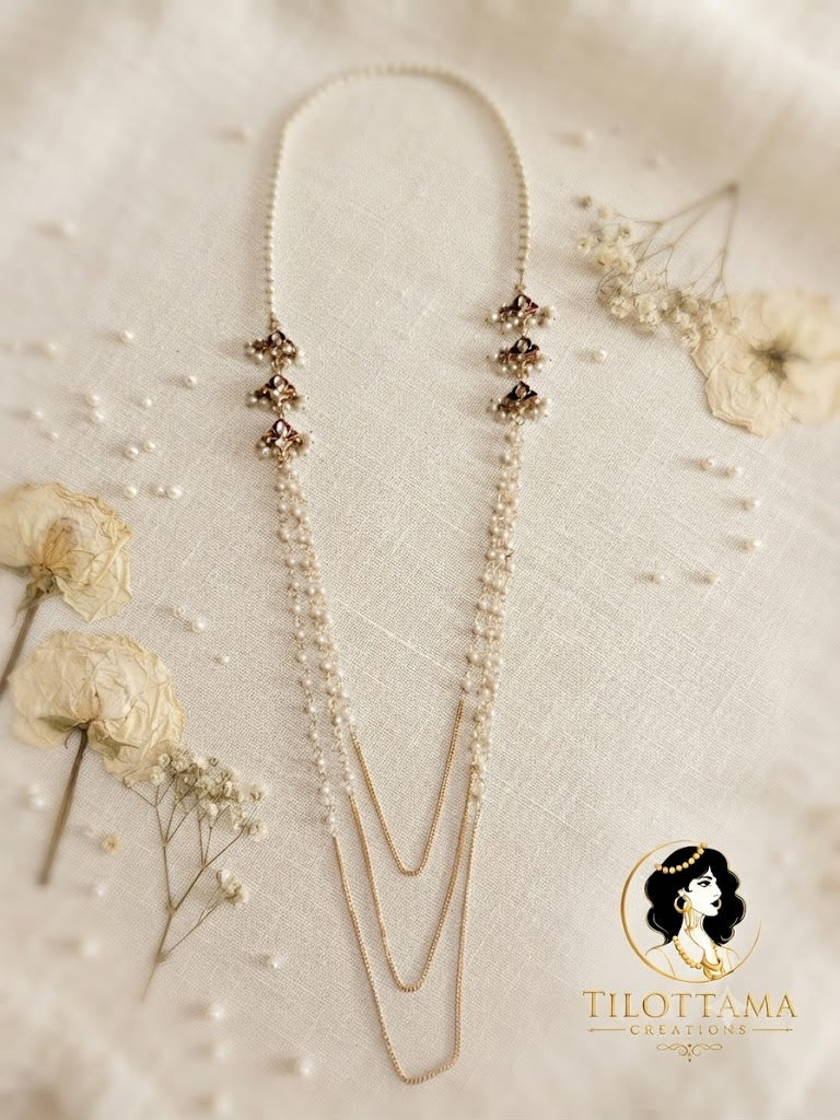 The Royal Mohur Multi-Strand Pearl Necklace