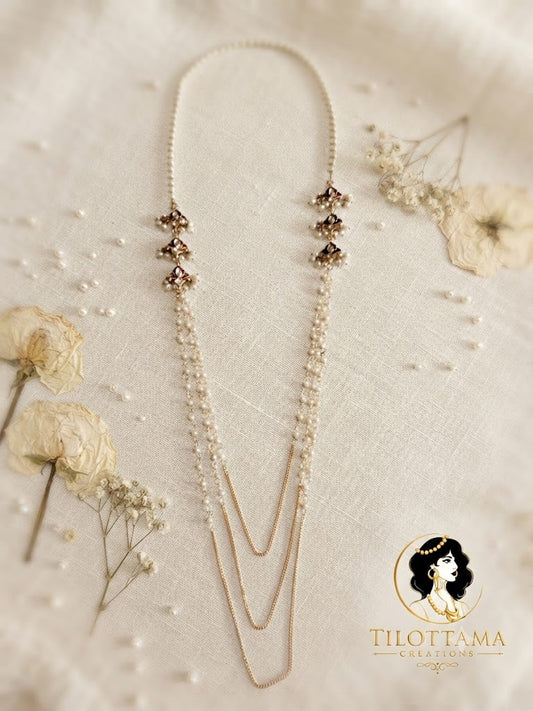 The Royal Mohur Multi-Strand Pearl Necklace