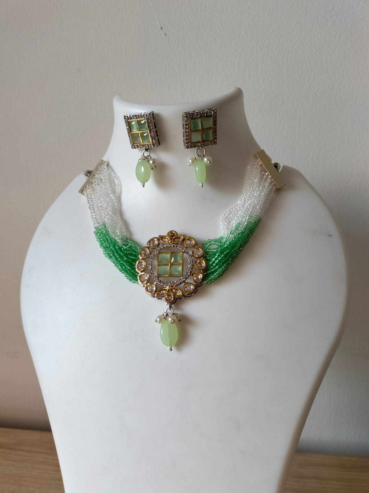 The Verdant Ombré Choker Set