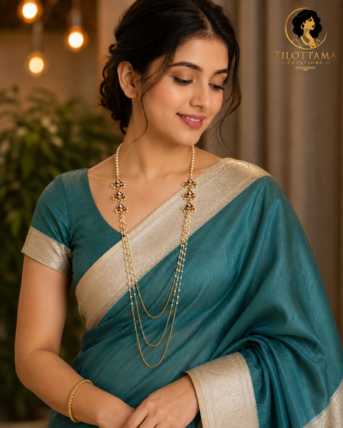 The Royal Mohur Multi-Strand Pearl Necklace