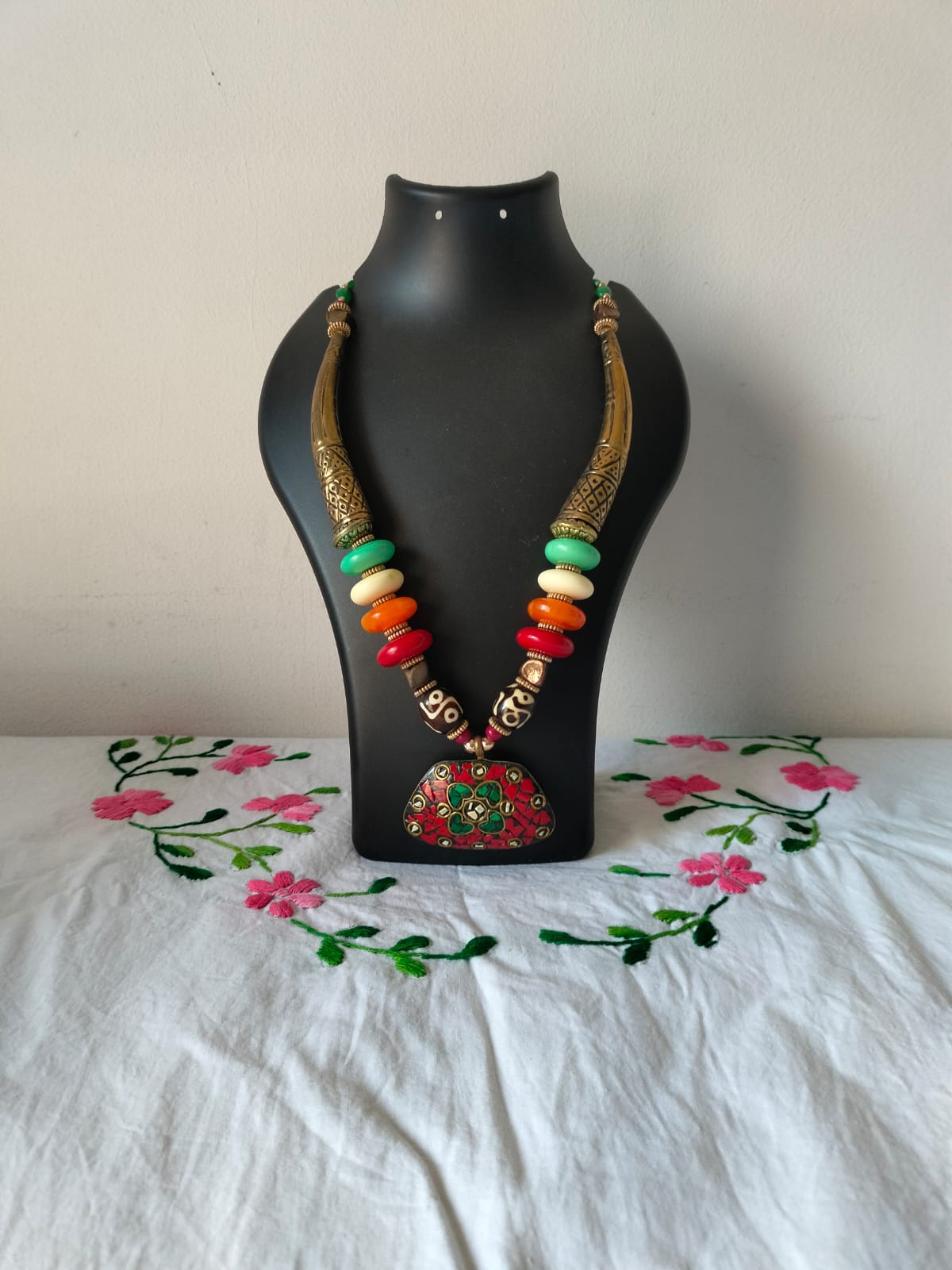 The Tribal Mosaic Necklace