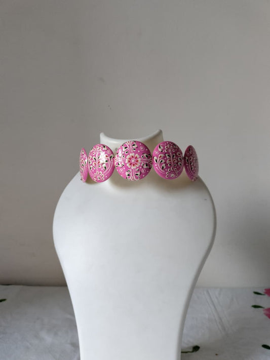 The Blush Botanical Choker