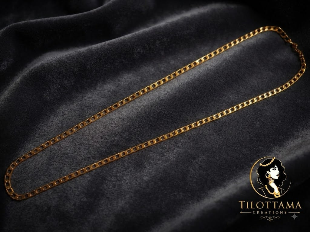 Golden Spiral Twist Chain