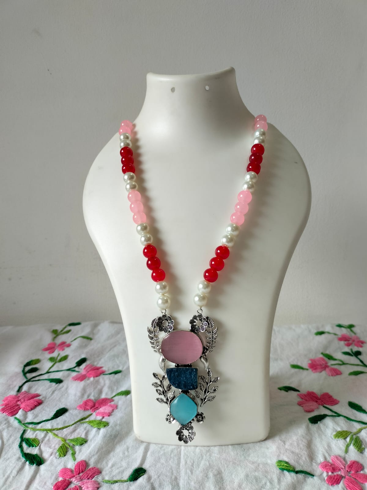 The Bohemian Blossom Statement Necklace