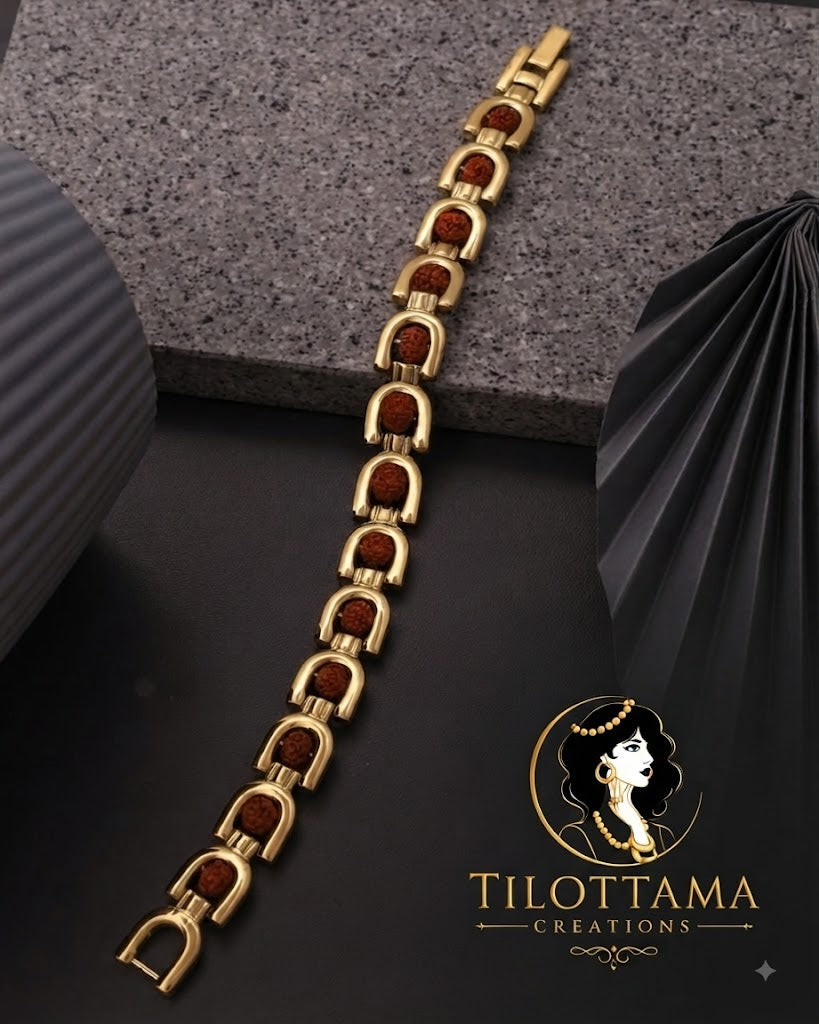 Aura Classic Rudraksha Bracelet