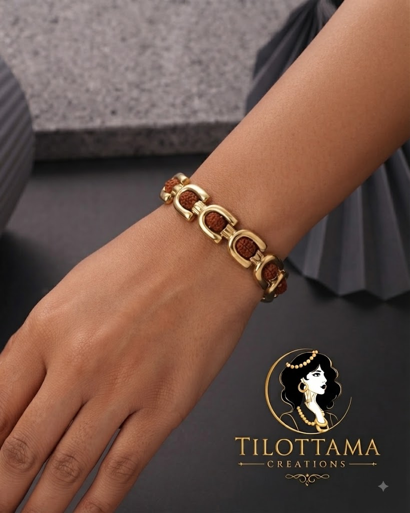 Aura Classic Rudraksha Bracelet