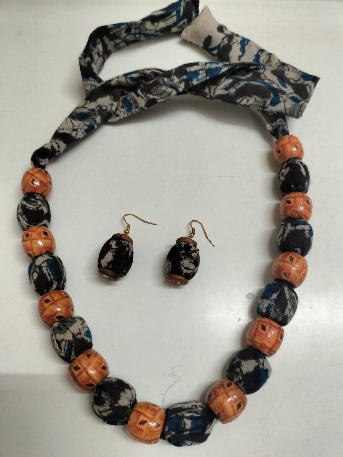 Ebony & Ochre Fabric-Wrap Set