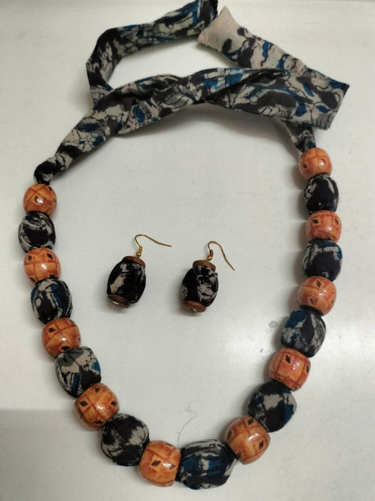 Ebony & Ochre Fabric-Wrap Set