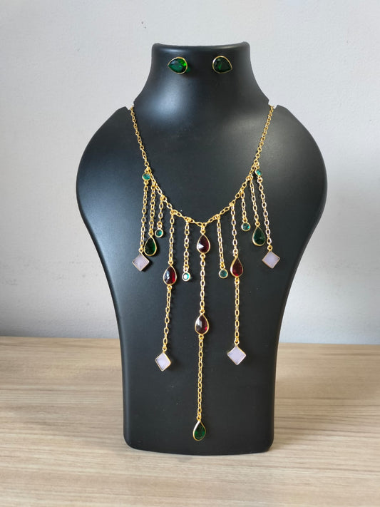 The Celestial Cascade Necklace