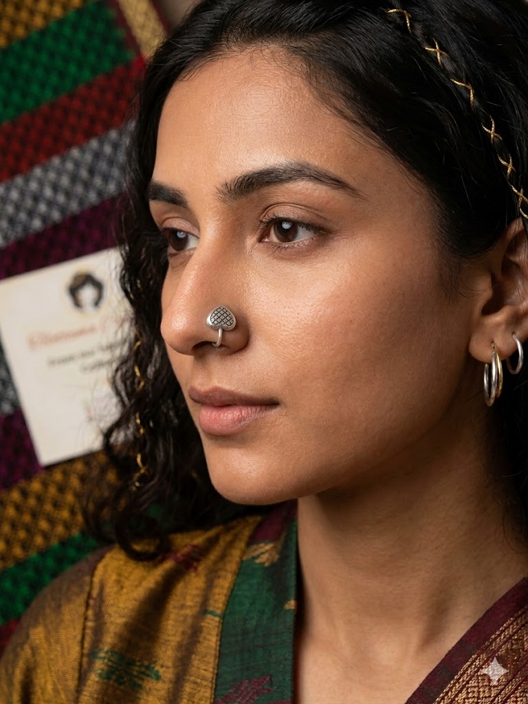 The Hrdaya Nose Pin