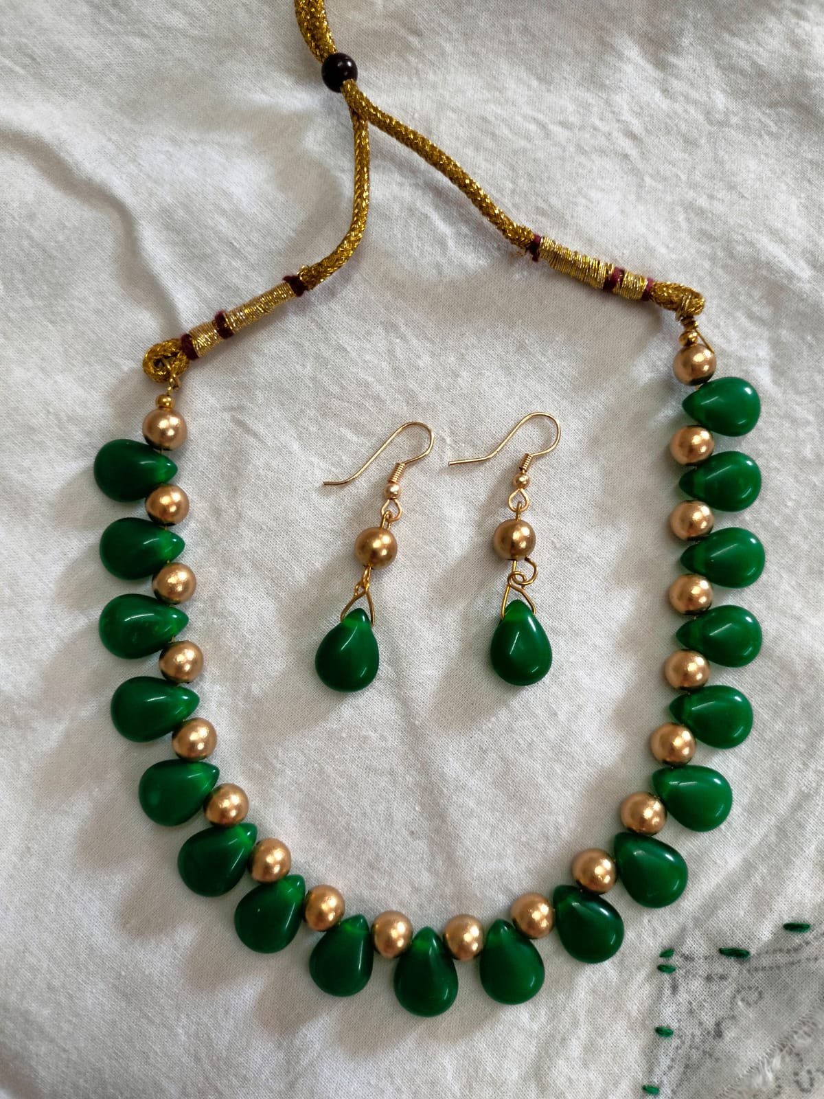 The Emerald Dewdrop Collection