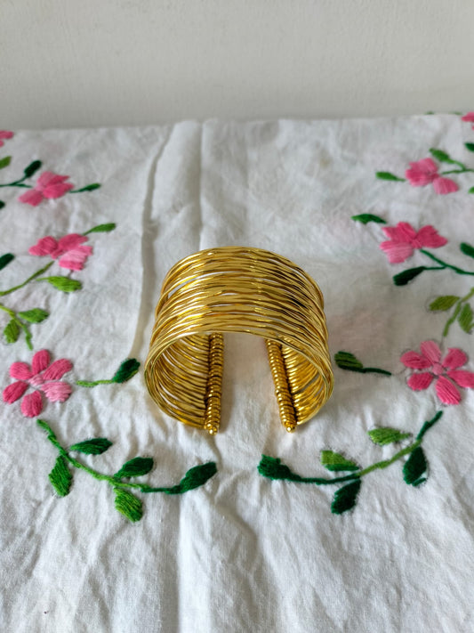 The Gilded Nest Cuff