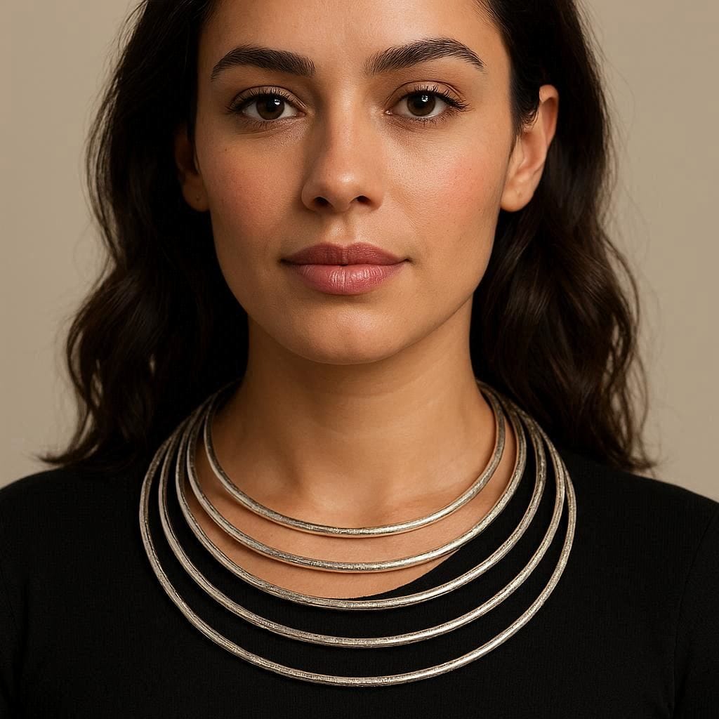 The Lunar Tiered Choker