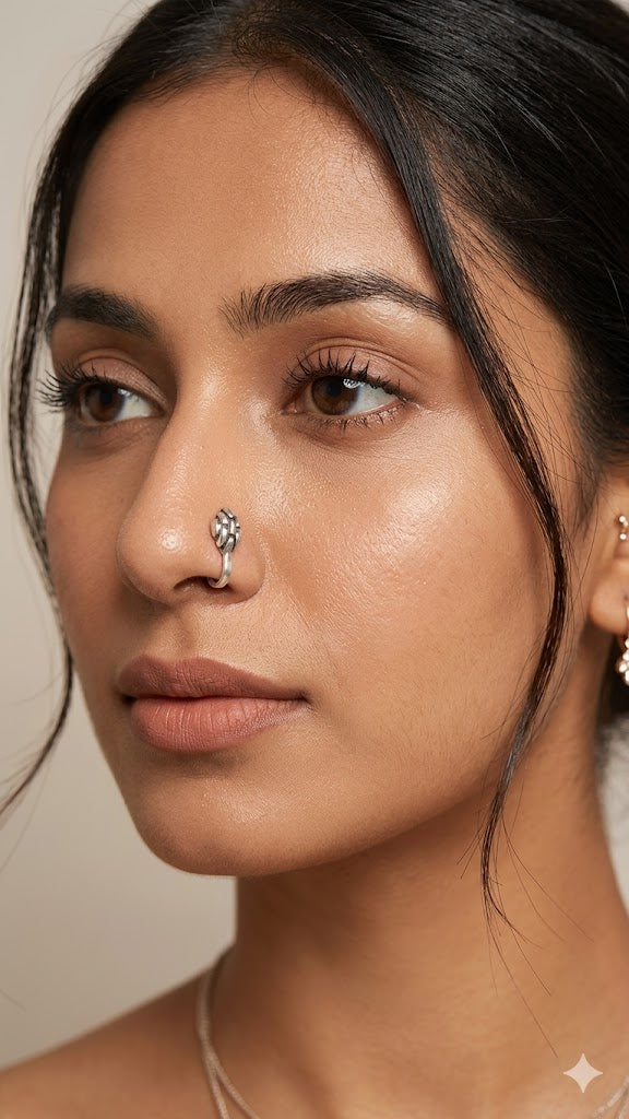 The Vajra Weave Nose Pin