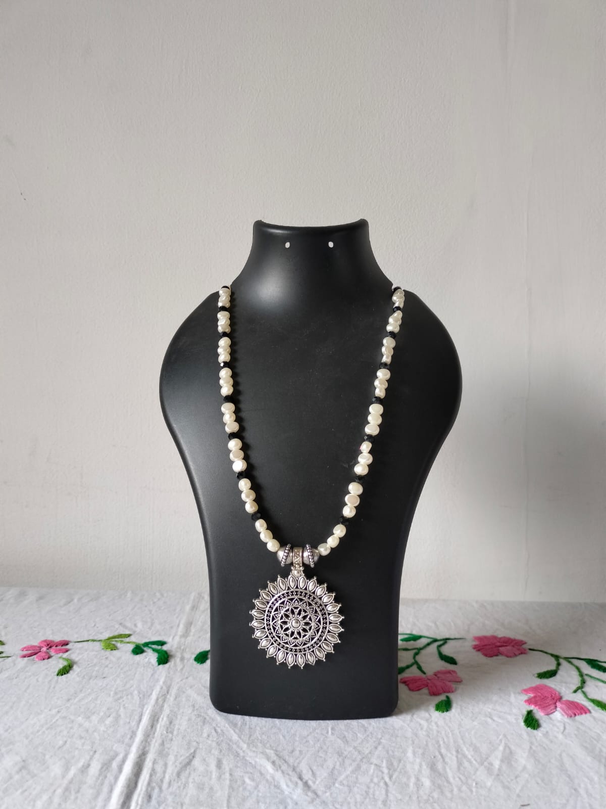 The Silver Mandala Pearl Statement