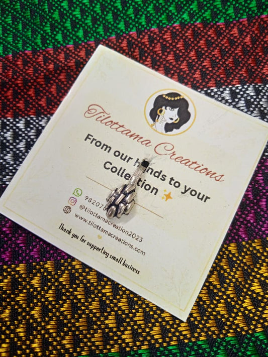The Vajra Weave Nose Pin