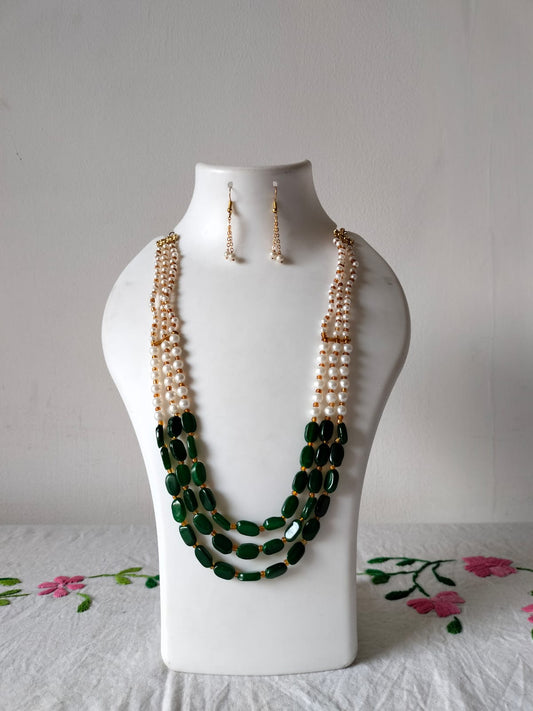The Heritage Gem & Pearl Mala Collection