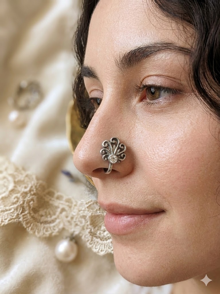 The Empress Bloom Nose Cuff