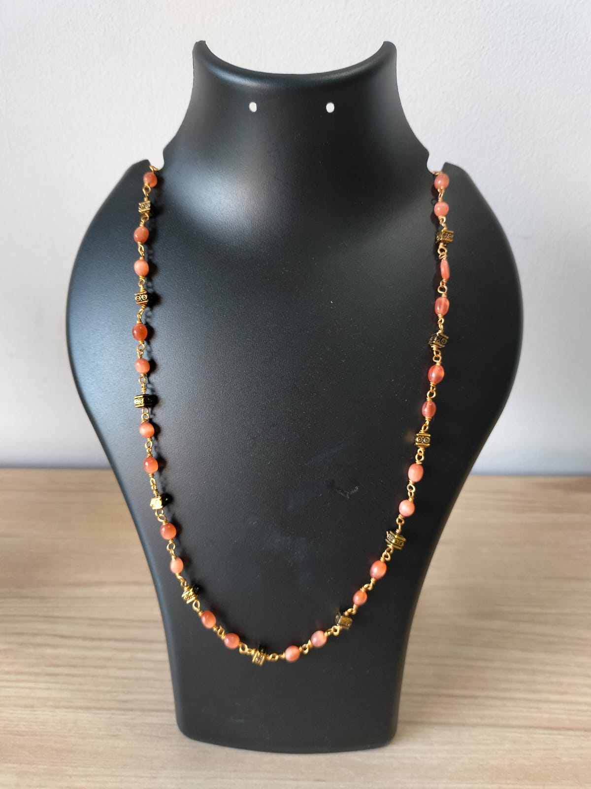 The Peach Sorbet Beaded Chain