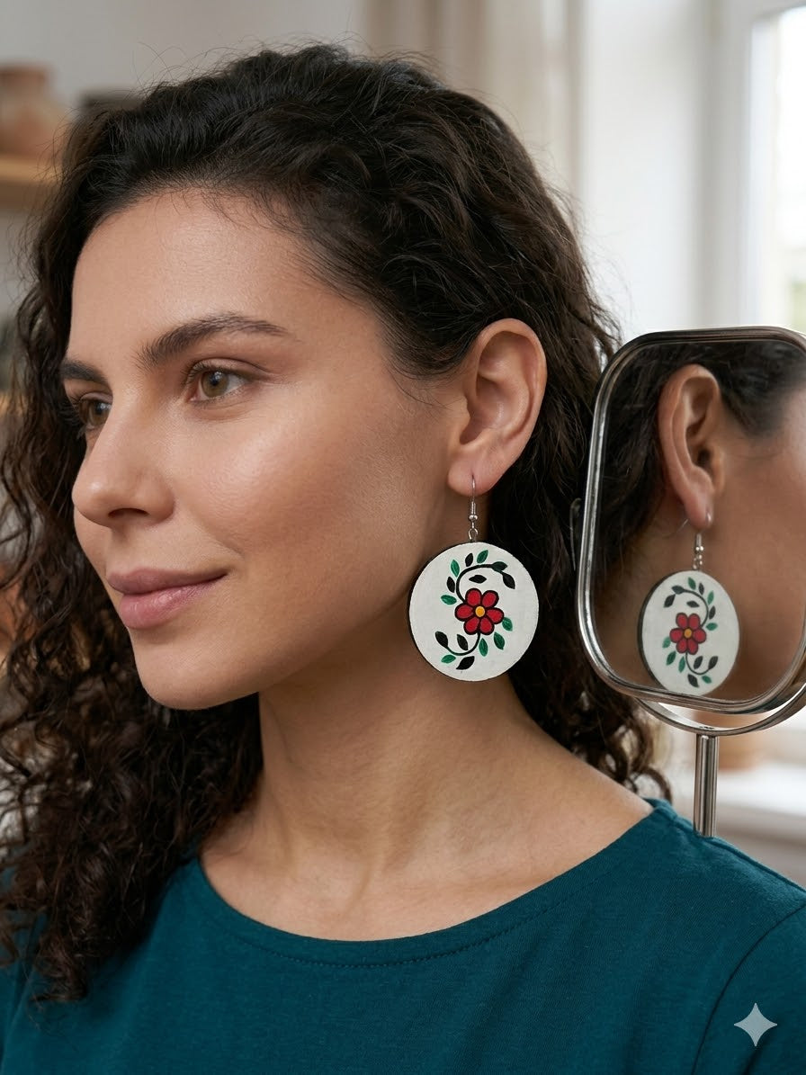 The "Pearl Meadow" Embroidered Rectangles