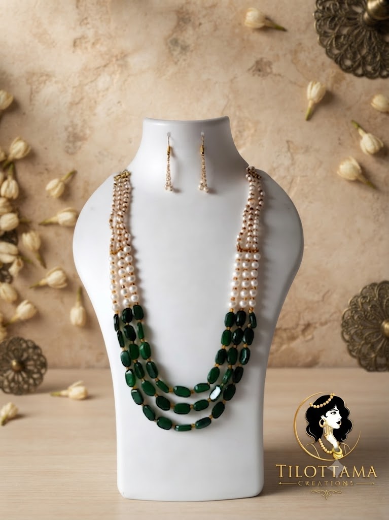 The Heritage Gem & Pearl Mala Collection