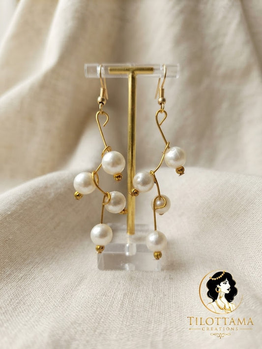 Celestial Dewdrop Pearl Cascades