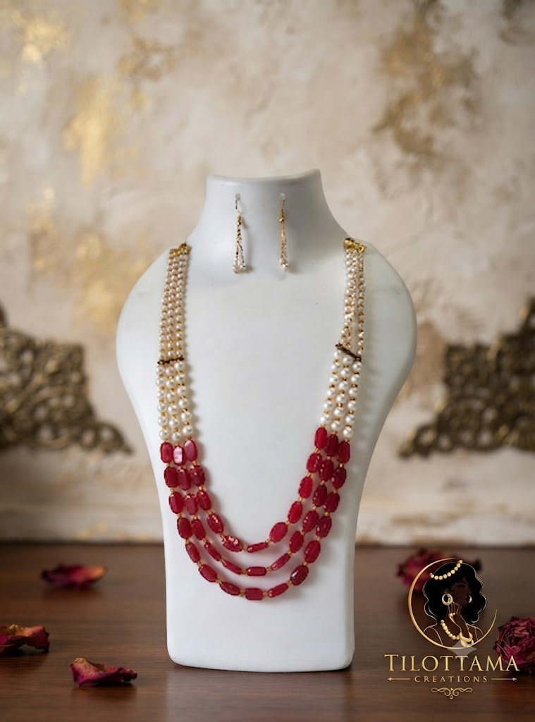 The Heritage Gem & Pearl Mala Collection